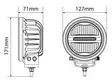 Optibeam Savage 5 led-lisävalo - Pyöreät lisävalot - 8020104250 - 7