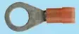 Rengasliitin, eristetty (pun) - Liittimet - 6011000400 - 1