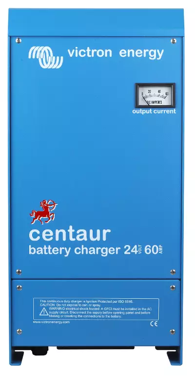 Akkulaturi Victron Energy Centaur 60A, 24V - Tehokkaat yli 10A laturit - 5002011960 - 1