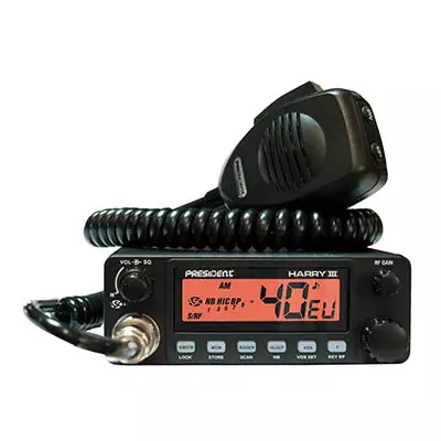 CB-Radiopuhelin Harry III, President, 12V/24V - Radiot ja LA-puhelimet - 7501001220 - 1
