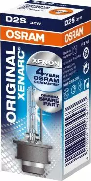 D2S Osram Xenarc Original - D2R ja D2S - 1040700410 - 1
