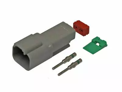 Deutsch DT 2-pin - Liitinrasia Deutsch - 2040120050 - 1