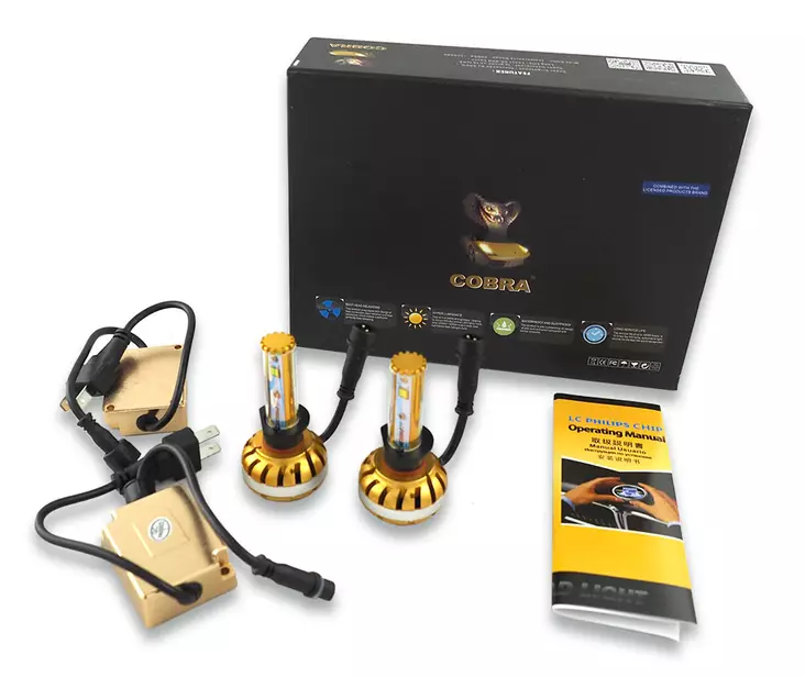 H1 LED-muutossarja, Cobra PRO2015, Philips LED, 3900lm - Led-muutossarjat - 1101001400 - 1