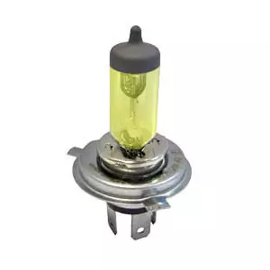 H4 halogen polttimo, keltainen, 60/55W, 12V - H4 Halogen-polttimot - 4060101560 - 2