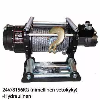 Hydraulivinssi 8156kg (18000lb) - Outlet-löytötuotteet - 9010220060 - 1