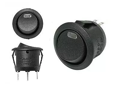 Keinukytkin on-off, LED-merkkivalolla - Kytkimet - 3050120720 - 4