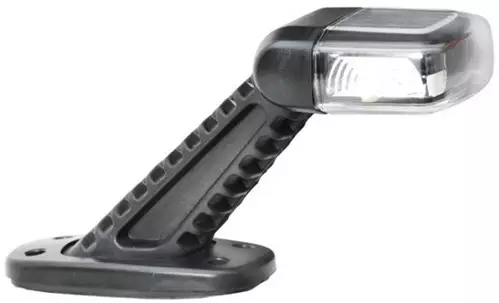 LED-ääri-/sivumerkkivalo,kumivarsi 45° - Led-äärivalot kumivarrella - 4040112340 - 1