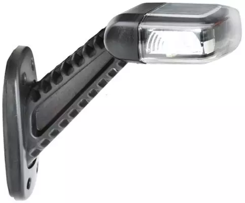 LED-ääri-/sivumerkkivalo,kumivarsi 45° - Led-äärivalot kumivarrella - 4040112350 - 1