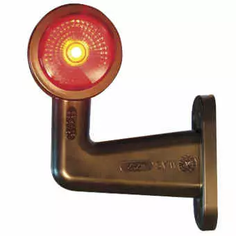 LED-äärivalo kumivarella 12/24V - Led-äärivalot kumivarrella - 4040111090 - 1