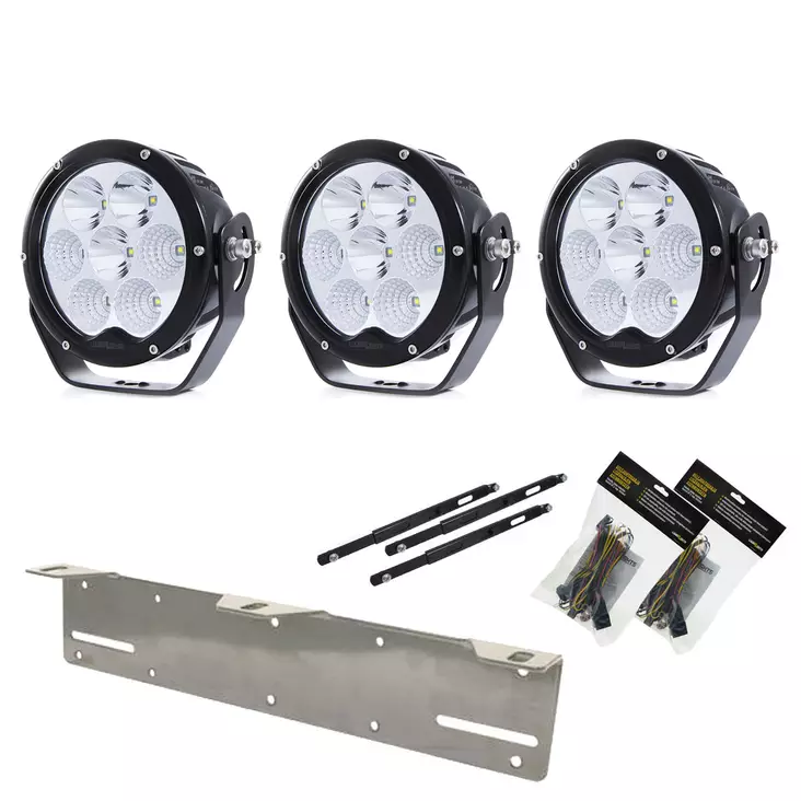LED-lisävalopaketti Luminalights Power X 70W Premium X3 - Outlet-löytötuotteet - 8020100800 - 1