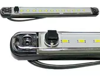 LED-sisävalo katkaisijalla 12xLED - Sisävalot - 4020020020 - 1