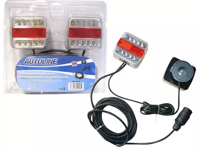 LED-takavalosarja, magneettikiinnitys, 7-nap pistoke - Led-takavalot - 4030120130 - 1