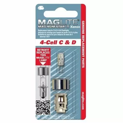 Maglite Mag-numstar II Xenon, 4-Cell C&D - Varaosat - 5030110570 - 1