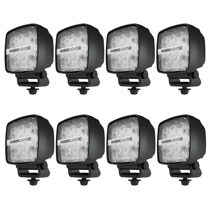 NordicLights Työvalopaketti, Pyöräkone Basic - LED-työvalot - 8020107470 - 1