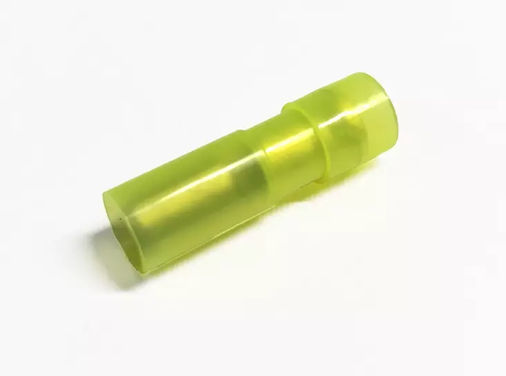 Pyöröliitin 2,63 - 6,64, naaras. Keltainen, 10kpl - Muut liittimet - 6011000560 - 1