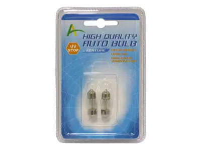 SV8.5 Polttimopari 10x31mm 10W, 12V - H2, R2, LUCAS ym. erikoispolttimot - 4060103650 - 2