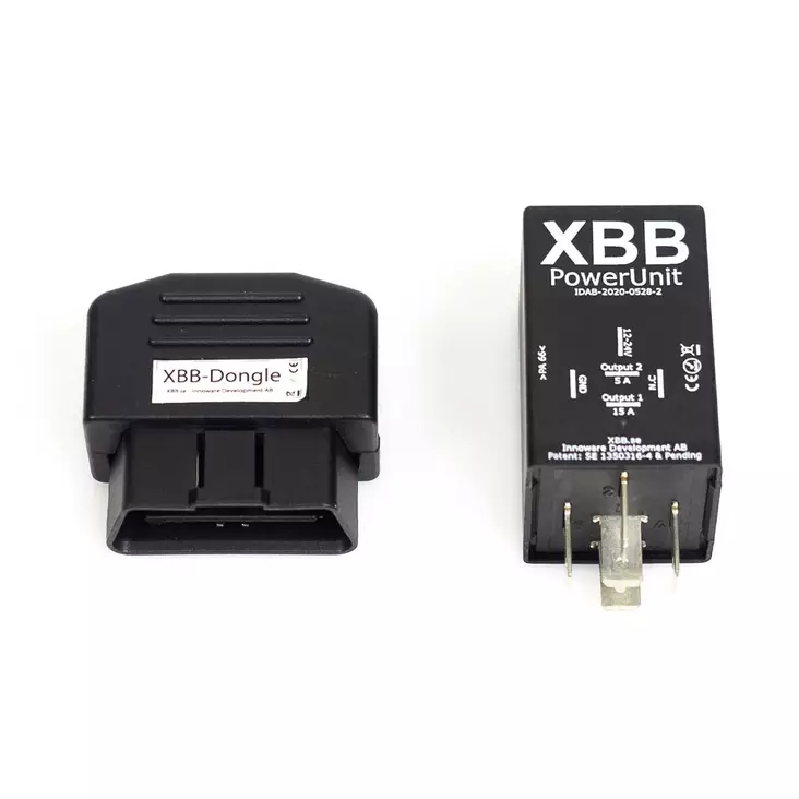 XBB OBD Dongle ja PowerUnit kytkentäsarja - Relejohtosarjat - 8020103700 - 7