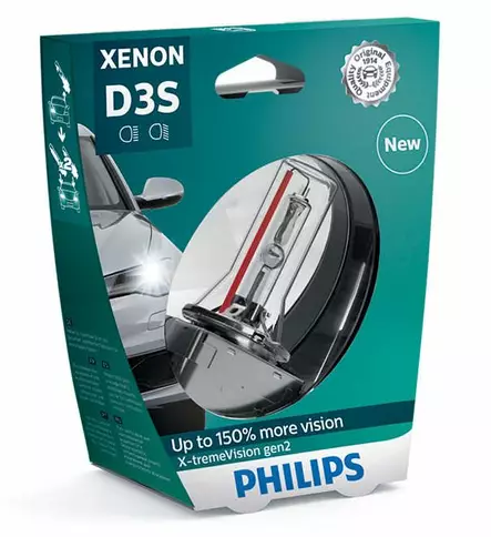 D3S Philips X-treme Vision +150% - D3S ja D3R - 1040700251 - 1
