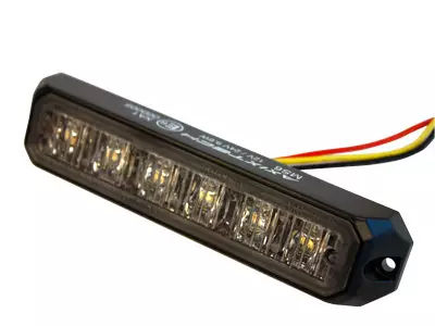 LED-tasovilkku MS6, ECE R65, keltainen - Led-tasovilkut ja vilkkulyhdyt - 4080320021 - 3
