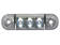 LED-äärivalo 3xLED 12/24V, WAS - Led-äärivalot - 4040110601 - 2