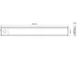 Autoline ladattava LED-sisävalo, 300mm - Sisävalot - 8020110991 - 4