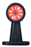 LED-äärivalo kumivartinen, suora, kirkas/punainen - Led-äärivalot kumivarrella - 4040110051 - 1