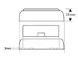 LED-takavalo 12/24V, vilkku, 100x100mm - Led-takavalot - 4030120231 - 3
