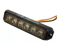 LED-tasovilkku MS6, ECE R65, keltainen - Led-tasovilkut ja vilkkulyhdyt - 4080320021 - 3