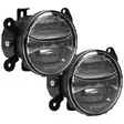 LuminaLights Grit LED-sumuvalopari - Sumuvalot - 8020110411 - 1