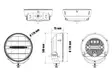 Optibeam Elites 7" LED-lisävalo - Pyöreät lisävalot - 8020113031 - 4