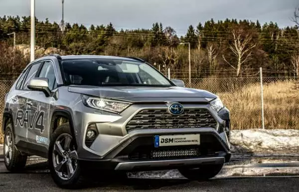 DSM Premium Plus Toyota RAV4 2019- Super Captain Dual - Toyota lisävalot - 8020101031 - 2