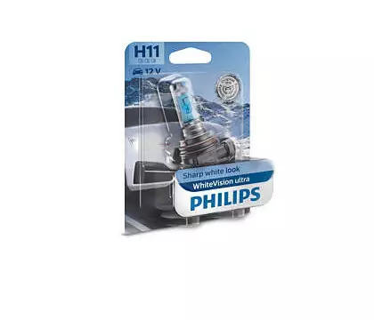 H11 WhiteVision ultra polttimo 55w, 12V - H8, H9, H10, H11, H13, H15, H16 - 8020103521 - 1