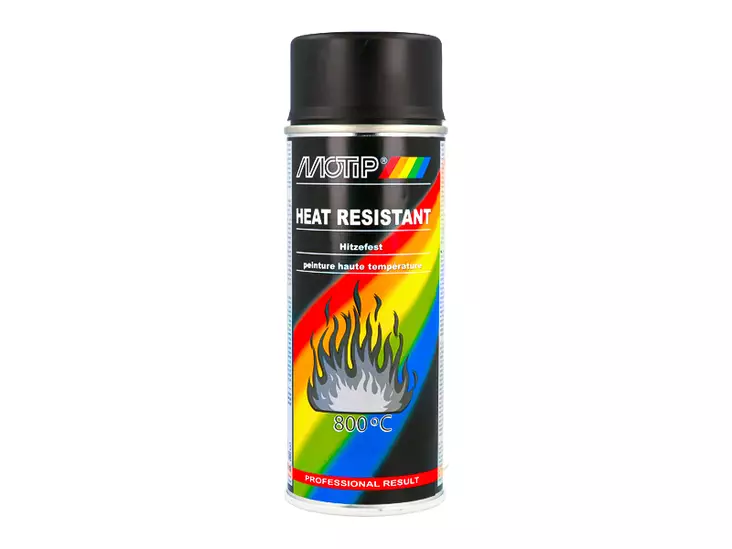 Motip Maali Musta Kuumankestävä 400 ml - Automaalit ja -lakat - 8020109671 - 2