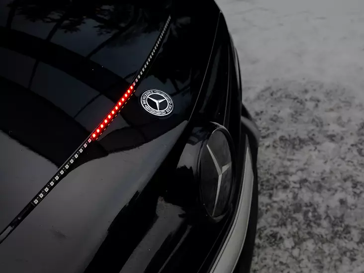 Night Rider LED konepeltivalonauha punainen, 12V - Led-muutossarjat - 8020108491 - 2