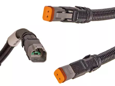 DT-2 Y-haaroitin 1->2, suojaputkella - Relejohtosarjat - 8020100062 - 2