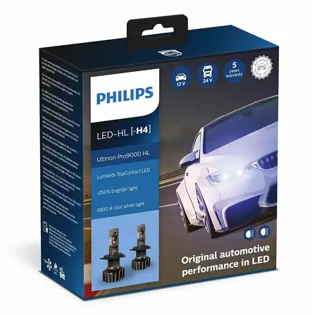 LED-muutossarja H4 Philips Ultinon Pro9000 HL - Led-muutossarjat - 8020103532 - 1