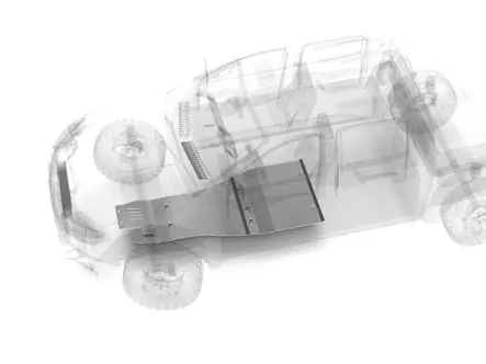 Metec pohjapanssari, VW Amarok & Ford Ranger 2022- - Pohjapanssarit - 8020110752 - 1