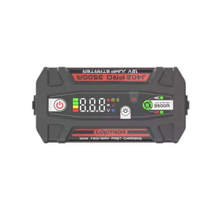 Starttiboosteri – Lokithor J402 PRO – 3500A, 12V, LiPo - Starttiboosterit - 8020120502 - 2