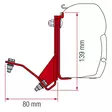 Fiamma markiisin adapteri F45 Holder A - Tarvikkeet - 8020112552 - 1