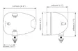 Nordic Lights N520 halogen auravalo, Alakiinnitys - Auravalot - 3060120012 - 4