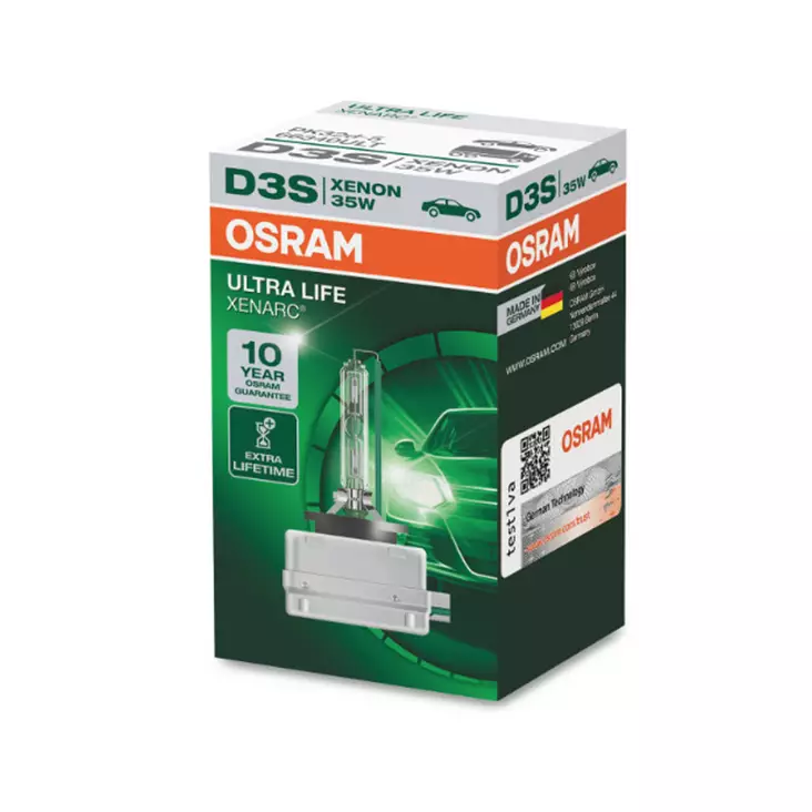 D3S Osram Ultra Life 10v takuu! - D3S ja D3R - 1040700462 - 1