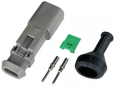 Deutsch DT 2-pin. 0,5 - 1,5mm2 - Liitinrasia Deutsch - 2040120062 - 1