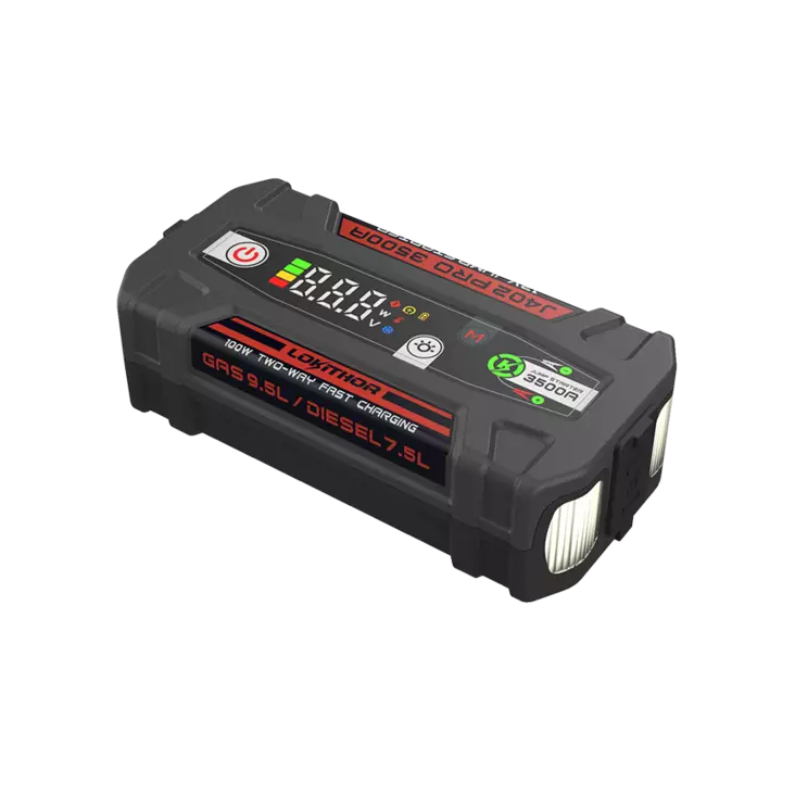 Käynnistin – Lokithor J402 PRO – 3500A, 12V, LiPo - Starttiboosterit - 8020120502 - 1