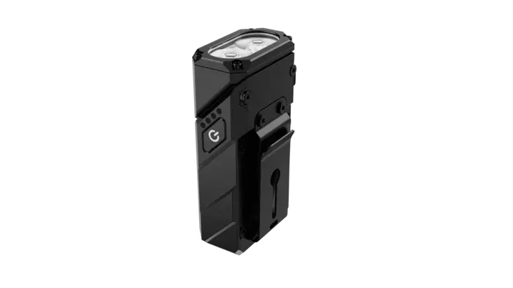 Klarus E8 monitoimi taskulamppu Musta - Taskulamput - 8020120782 - 1