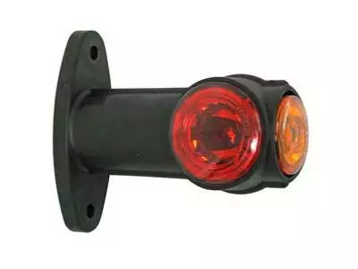 LED-äärivalo, kumivartinen, suorakirkas/punainen/keltainen - Led-äärivalot kumivarrella - 4040110022 - 1