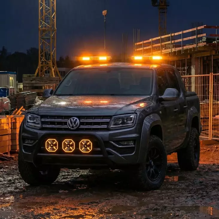 Majakkapaneeli 2-Pack Maxiflare Mini LED – 12–24V Varoitusvalo Katolle - Outlet-löytötuotteet - 8020120842 - 1