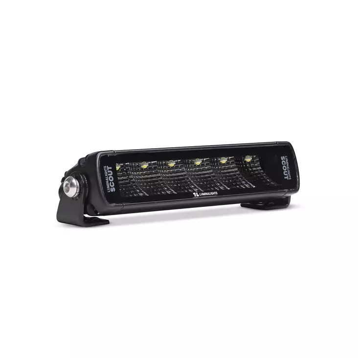 Työvalopaneeli LuminaLights Dark Work Slim 200 LED – 177 mm Flood Beam - LED-työvalopaneelit - 8020105232 - 1