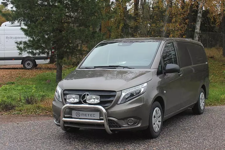 Valorauta MB Vito 2019-, ECE-hyväksytty, Metec - Valoraudat pakettiautoon - 8020102102 - 6