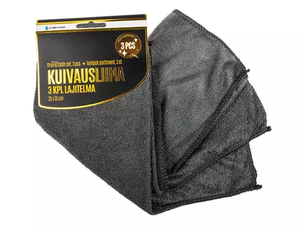 Car Lux Kuivausliinat 3kpl - Autonhoitotarvikkeet - 8020110413 - 1