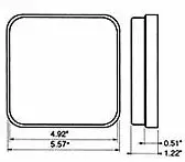 LED-takavalo peruutusvalo 10-30V - 64LED - Led-peruutusvalot - 4030120023 - 2
